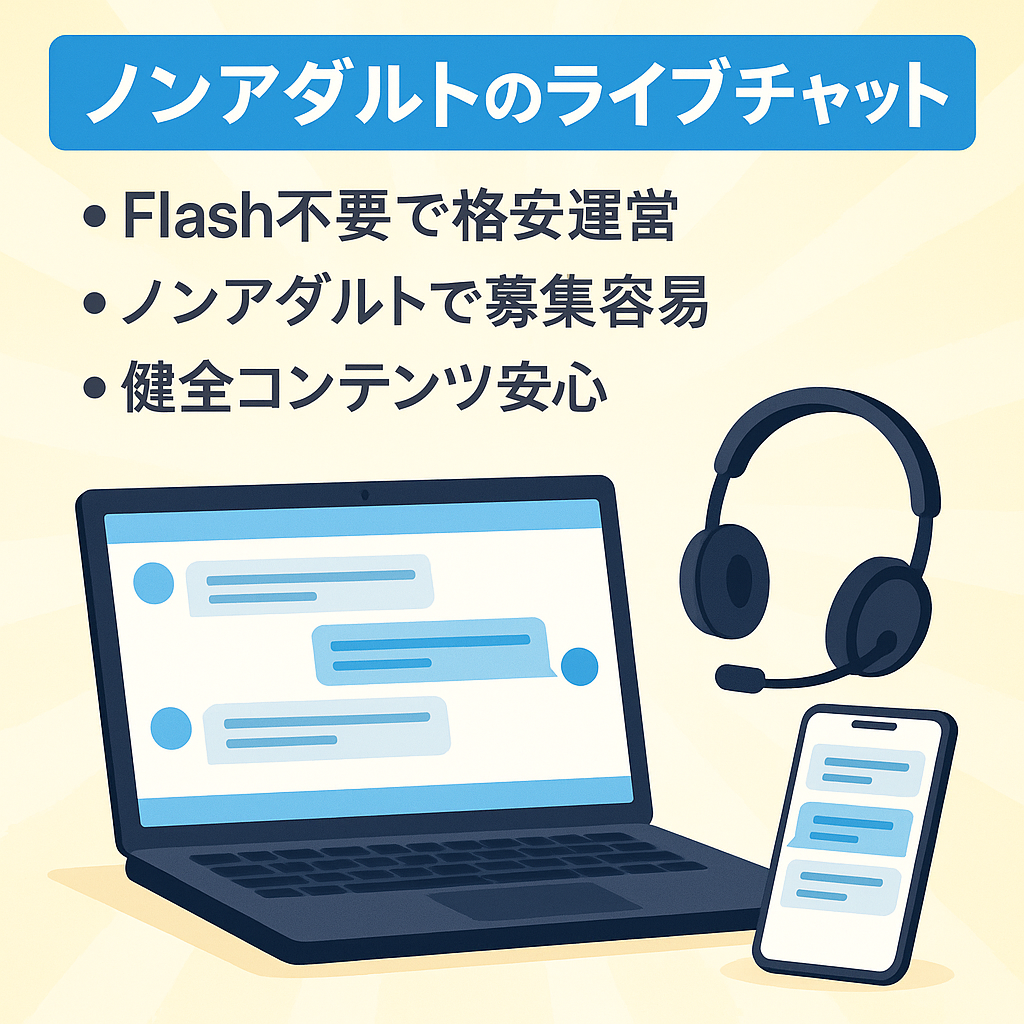 ノンアダルトのライブチャット