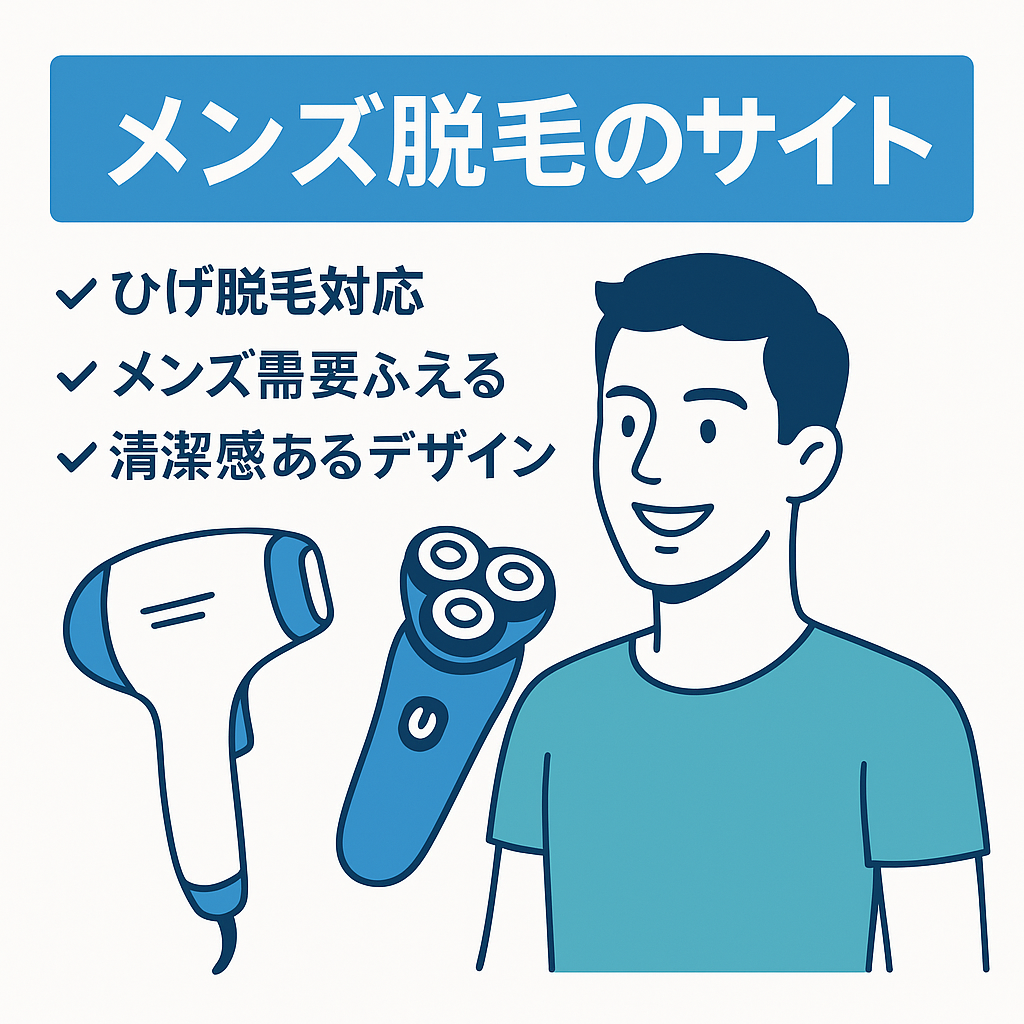 メンズ脱毛のサイト