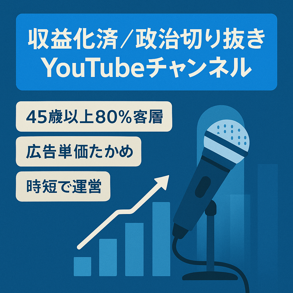 切り抜き：【11月収益化！】政治切り取りに関するYOUTUBEチャンネル