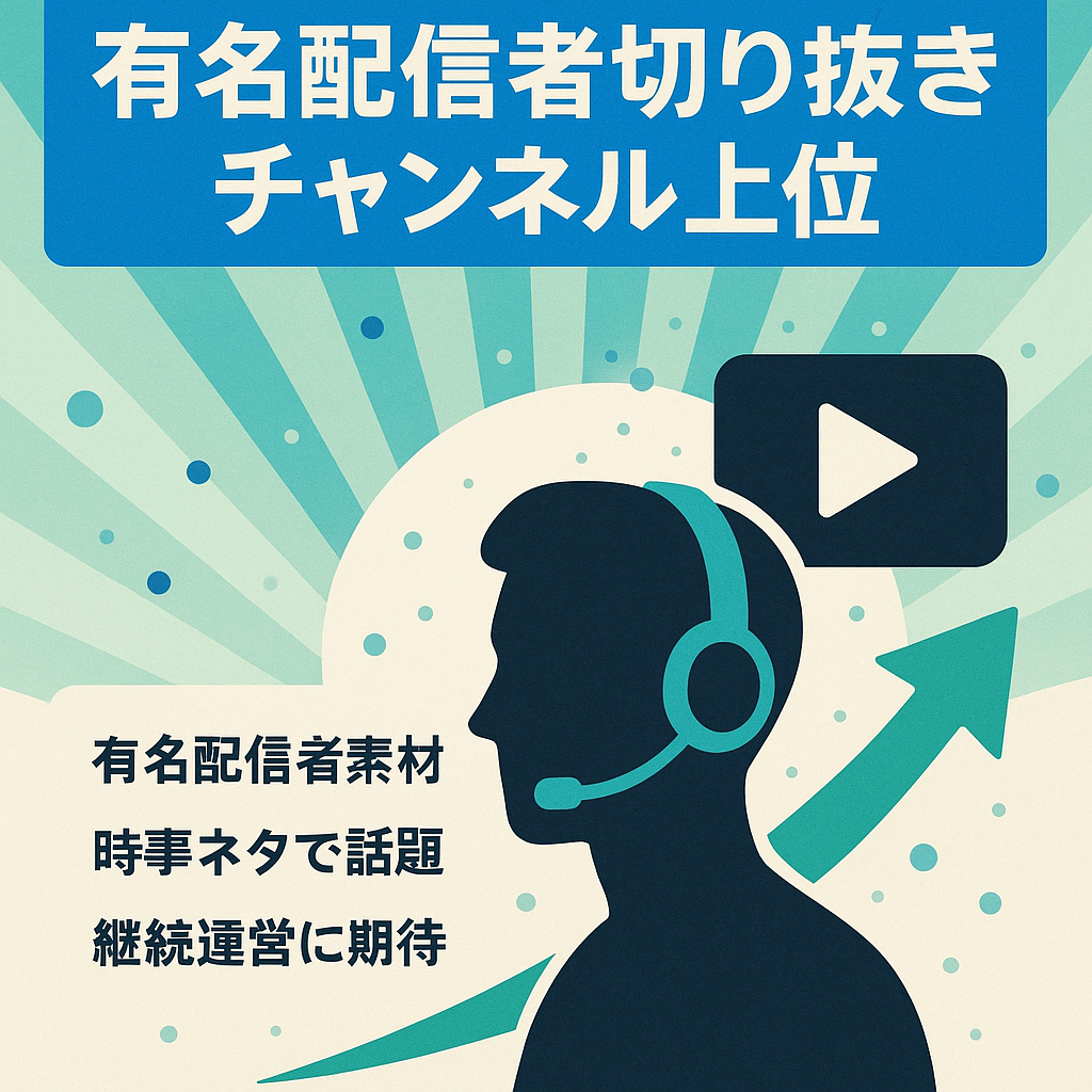 【同じ切り抜きチャンネルの中で上位！】有名配信者の切り抜きチャンネル