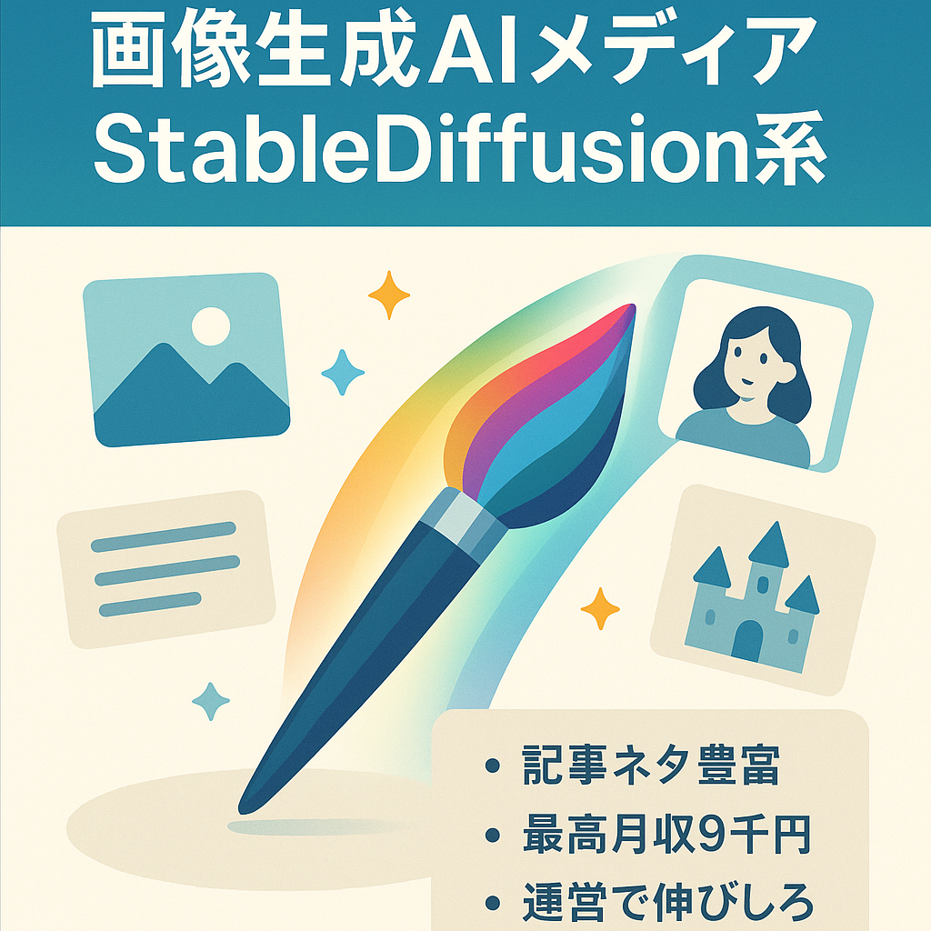Stable Diffusionなど画像生成AIに関するhow toメディア