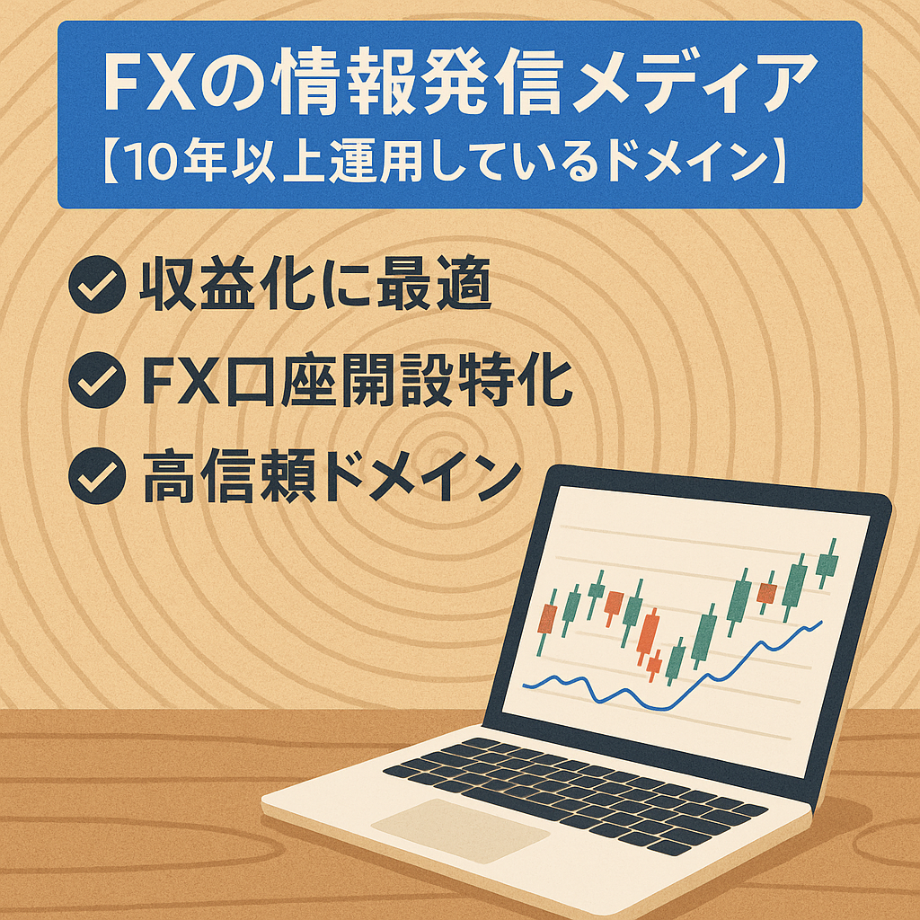 FXの情報発信メディア【10年以上運用しているドメイン】