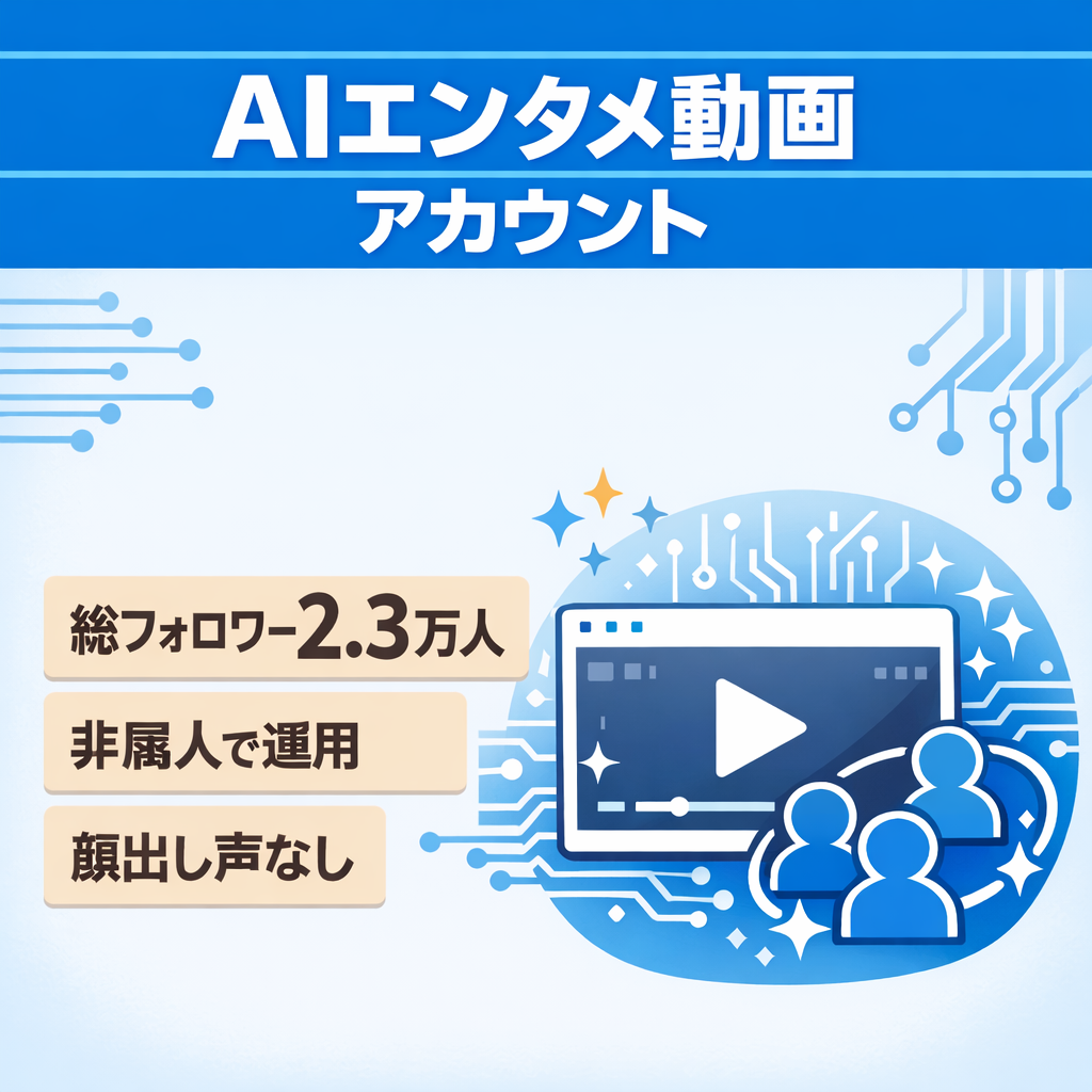 【総フォロワー23,000人以上！】AIを使ったエンタメ動画！