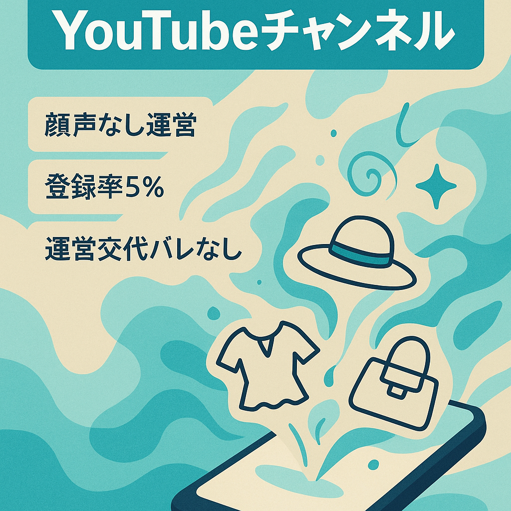 【チャンネル登録者5万人】ファッション系YouTubeチャンネル