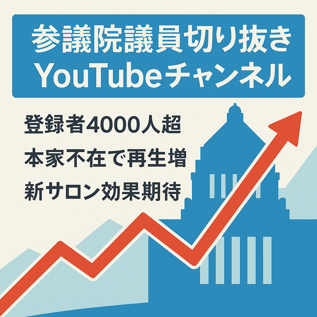 参議院議員に当選し話題沸騰中のガーシー切り抜きチャンネル【登録者4000人over】