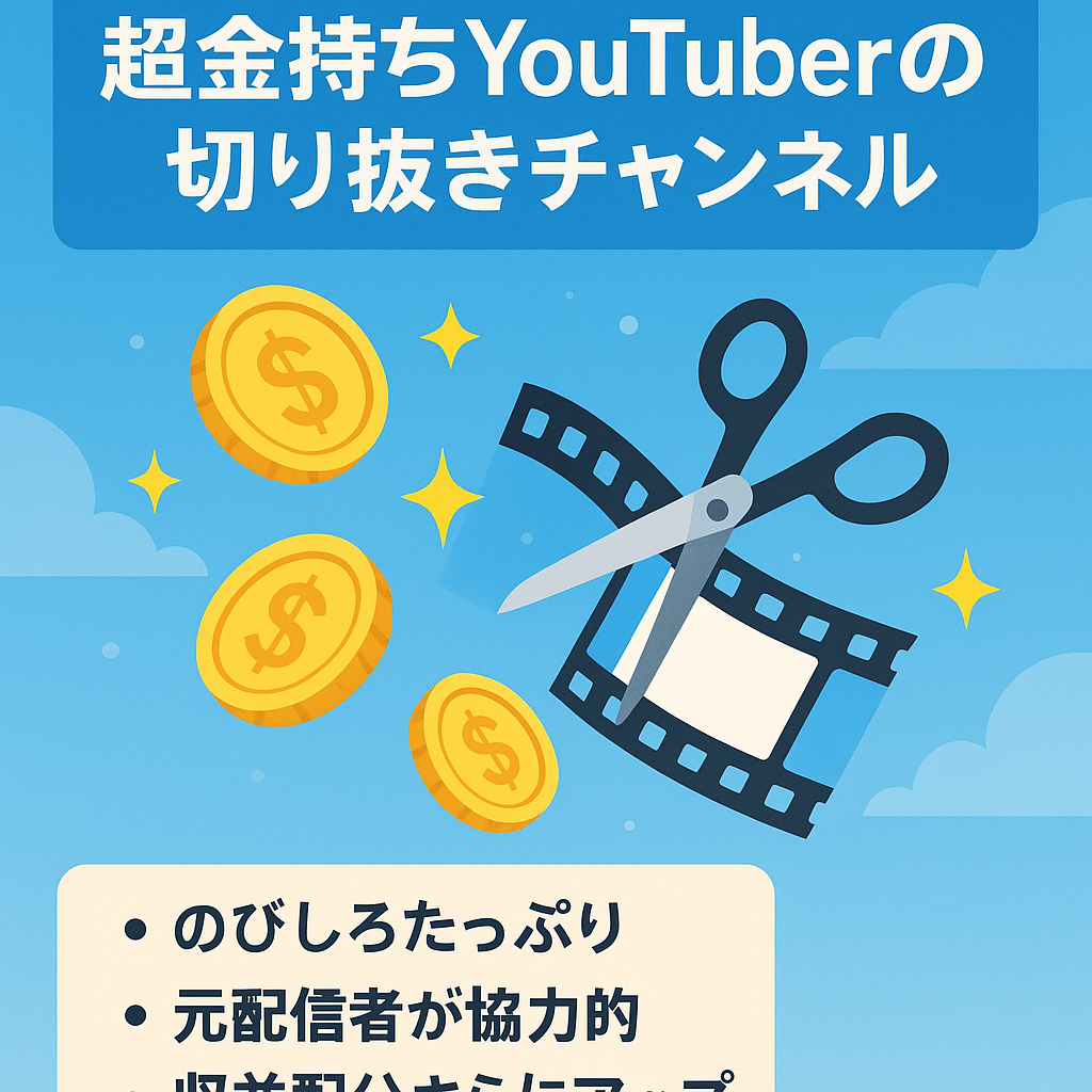 超金持ちYouTuberの切り抜きチャンネル