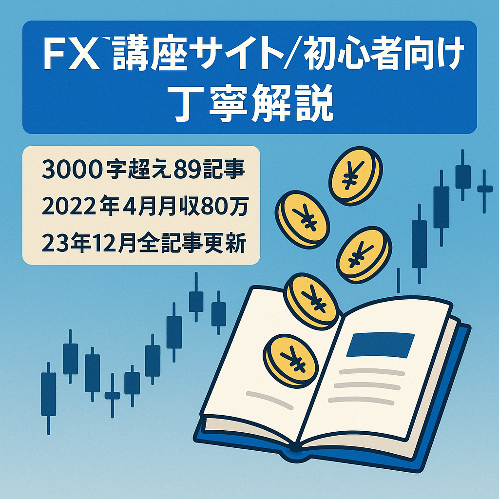 初心者向けのFX講座サイトです！FXの基礎知識や、口座開設方法などを詳しく解説しています。