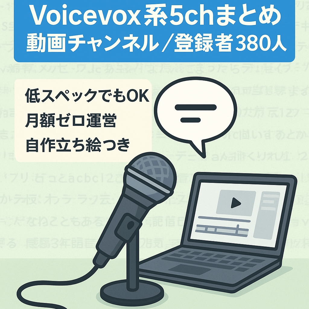 【訳アリ/登録者380人】Voicevox系５ｃｈまとめ動画!!好きなジャンルOK!!