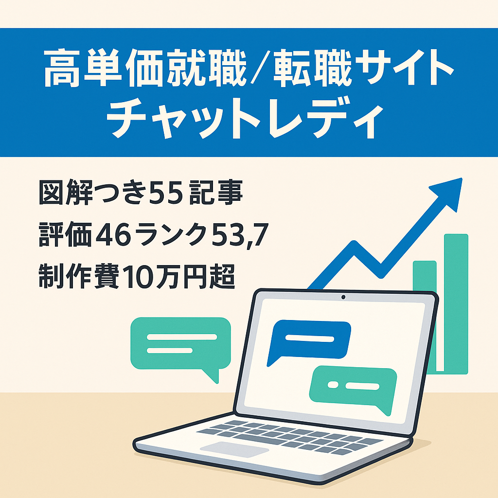【高単価就職・転職ジャンル（チャットレディ）】2023年まで１件5000円以上の発生アリ