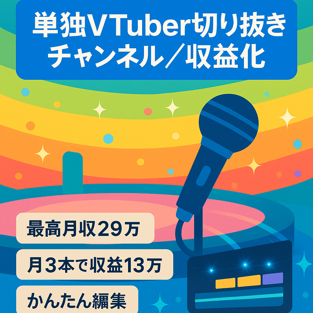 【最高月収29万円】大手所属人気VTuberの単独切り抜きチャンネル【収益化中・分配無し】