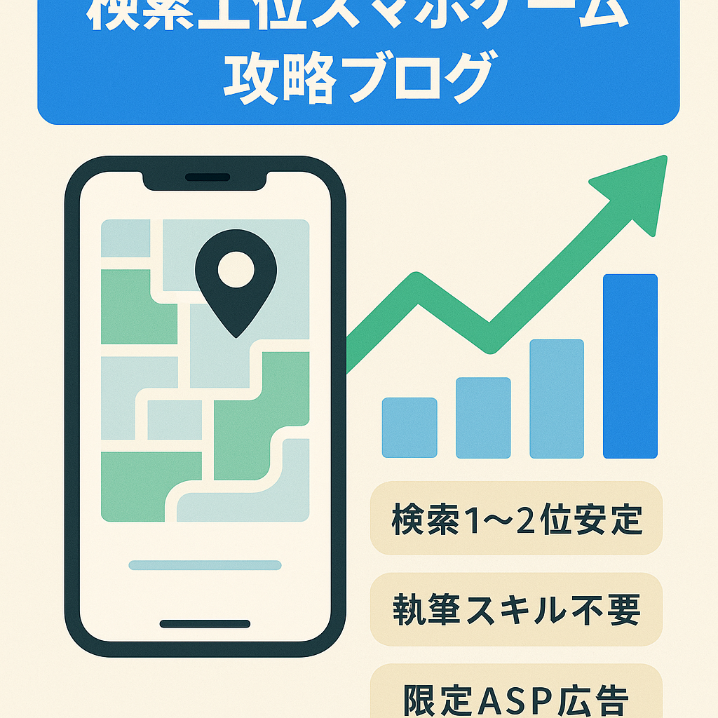 【「ゲーム名+攻略」でGoogle検索1～2位】某人気スマートフォンゲーム超特化攻略ブログ