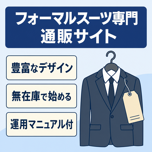 選べるデザインが充実したフォーマルスーツ専門通販サイト