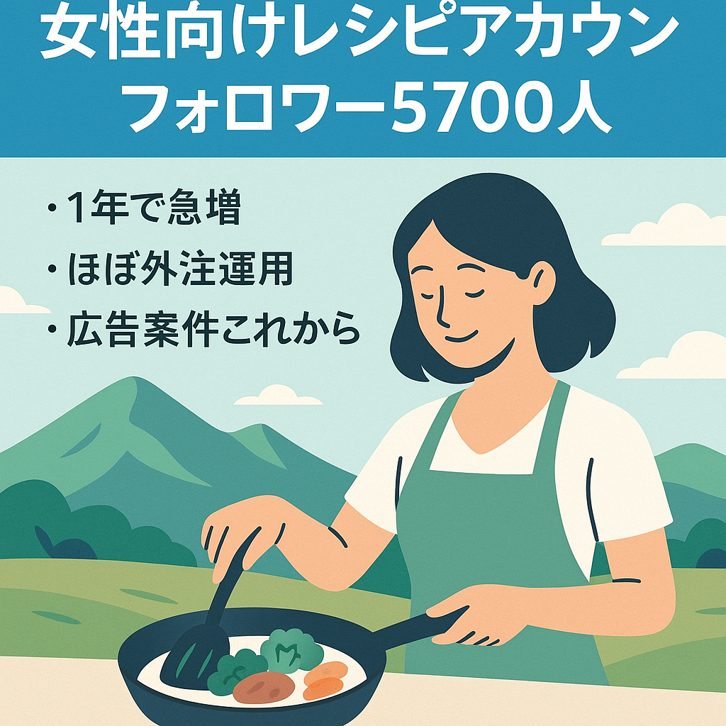 フォロワー5700人以上!!  ダイエットやアウトドアなどにも使える女性メインのレシピアカウント！