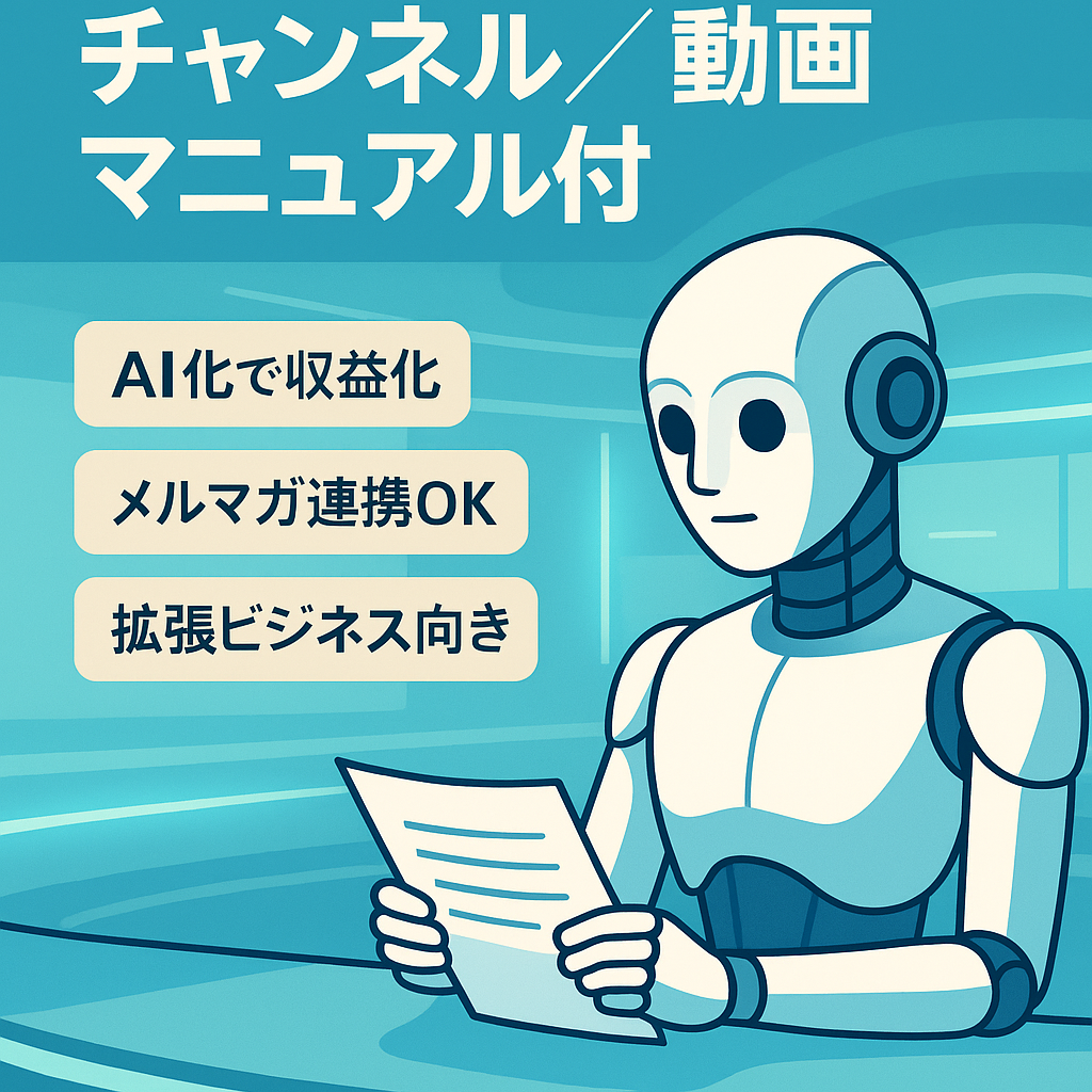 【登録者1500人】AIニュースチャンネル！AI生成動画マニュアル付！商品販売に繋げれば化けます