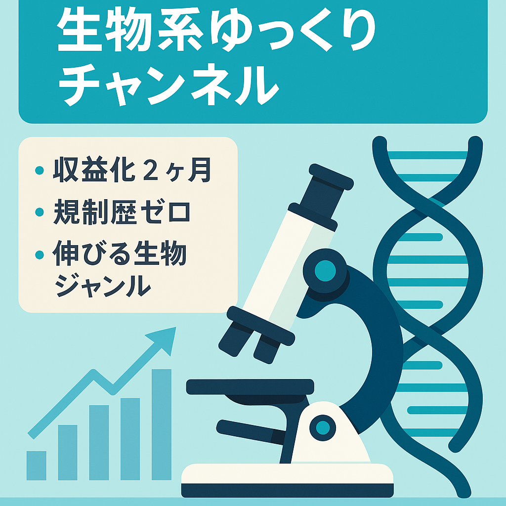 【ジャンルトップクラス】登録者3800人生物系ゆっくりチャンネル