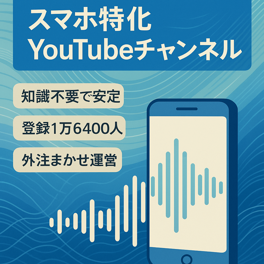 【最高月収19万5938円】Androidスマホ特化Youtubeチャンネル(声だけ顔だけなしで安定して回っています)