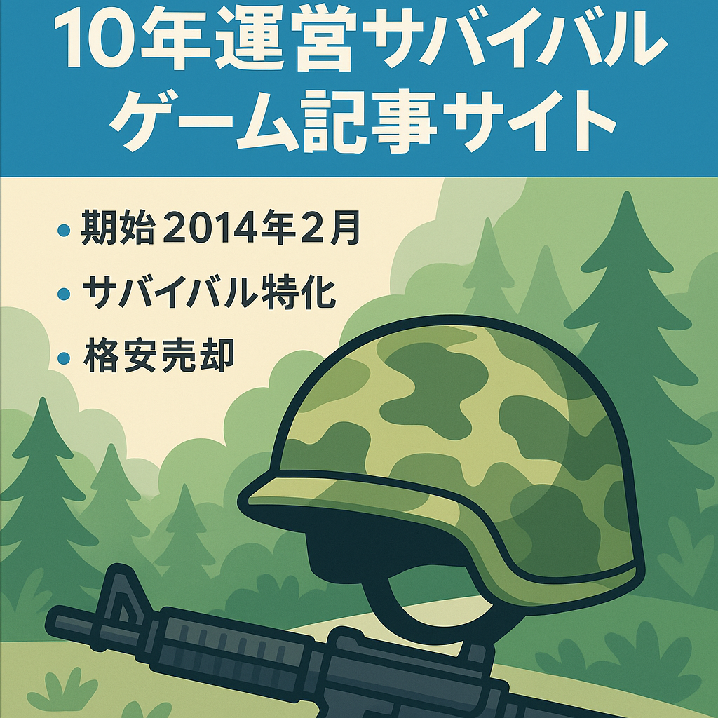2014年02月から同一テーマで運営。サバイバルゲーム関連の記事
