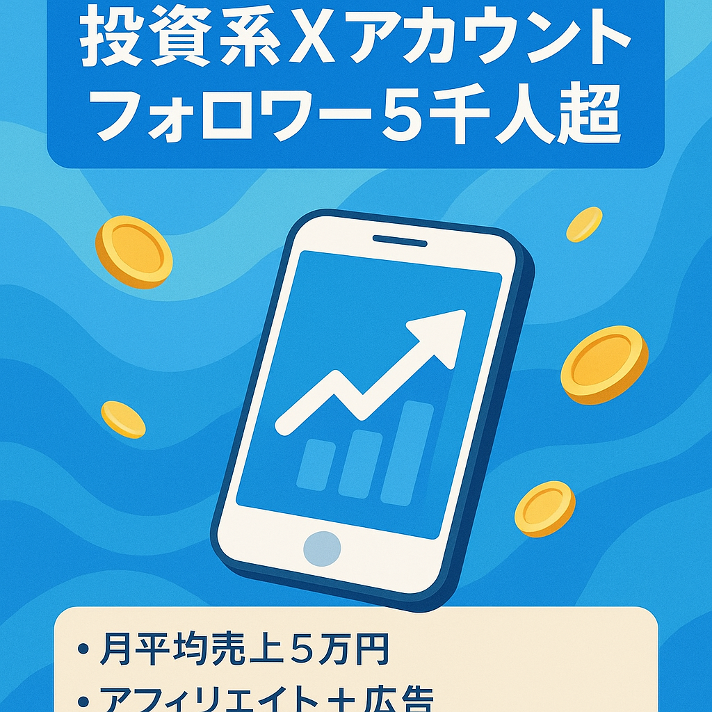 【X（旧twitter）フォロワー5000人以上】投資系アカウント