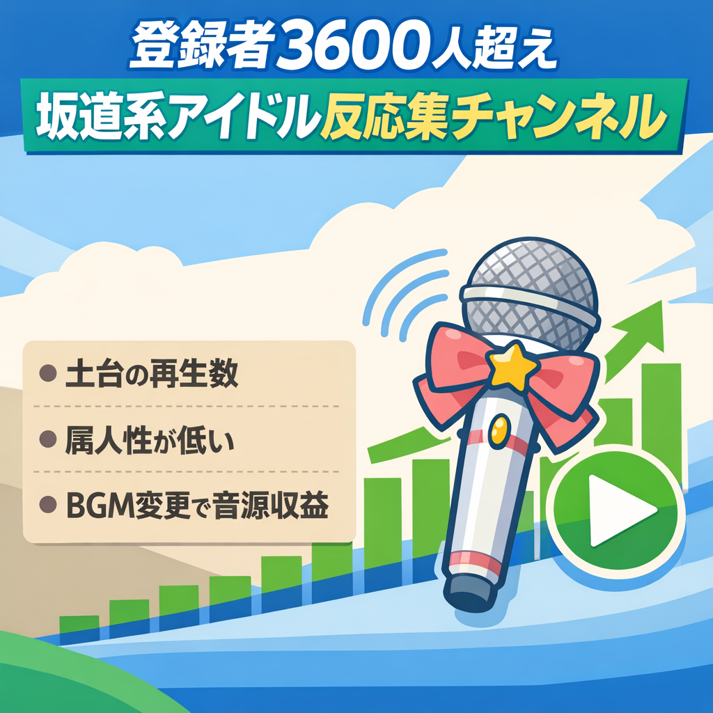 訳あり：【チャンネル登録者3600人越え】坂道アイドル系反応集チャンネル
