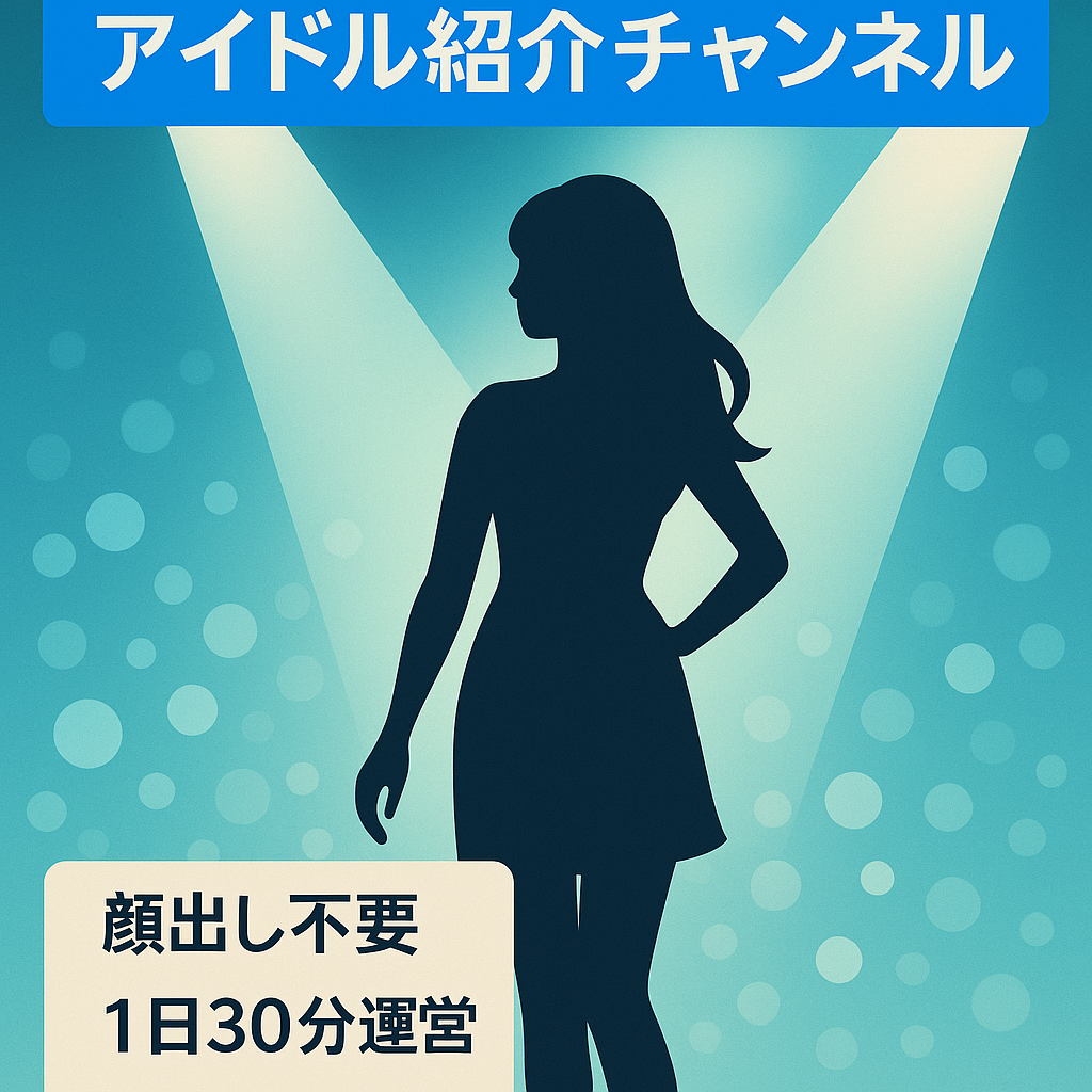 【収益化済み・チャンネル登録者1,126名】今が旬なグラビアアイドル紹介チャンネル【顔出し不要/属人性なし】1日30分の作業で運営可能！【値段交渉対応可能】