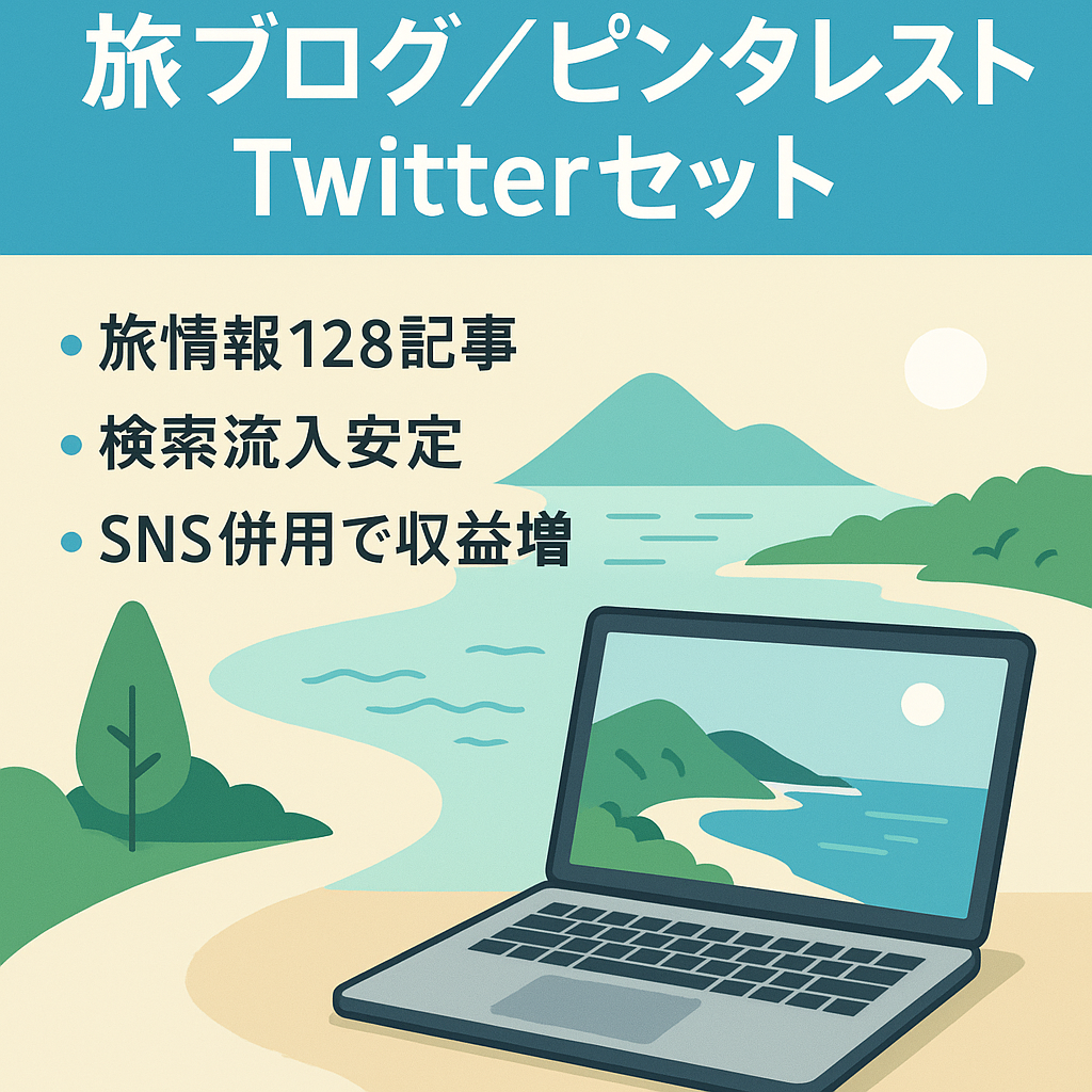 【破格値！！】旅系の特化ブログ&ピンタレスト&Twitter