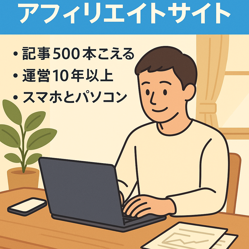 在宅ワーク・副業情報を紹介するアフィリエイトサイトです