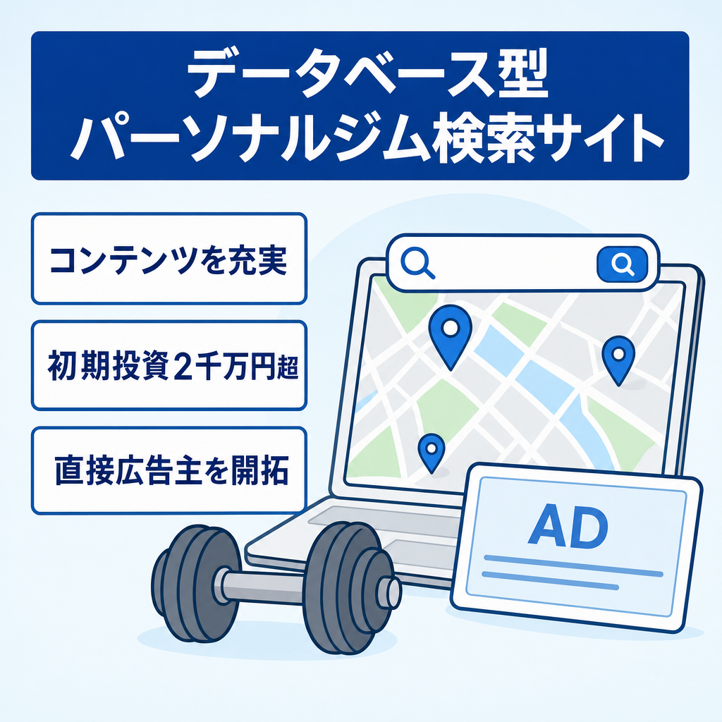 コンテンツ充実と高度なSEO対策！フィットネス施設検索サイト