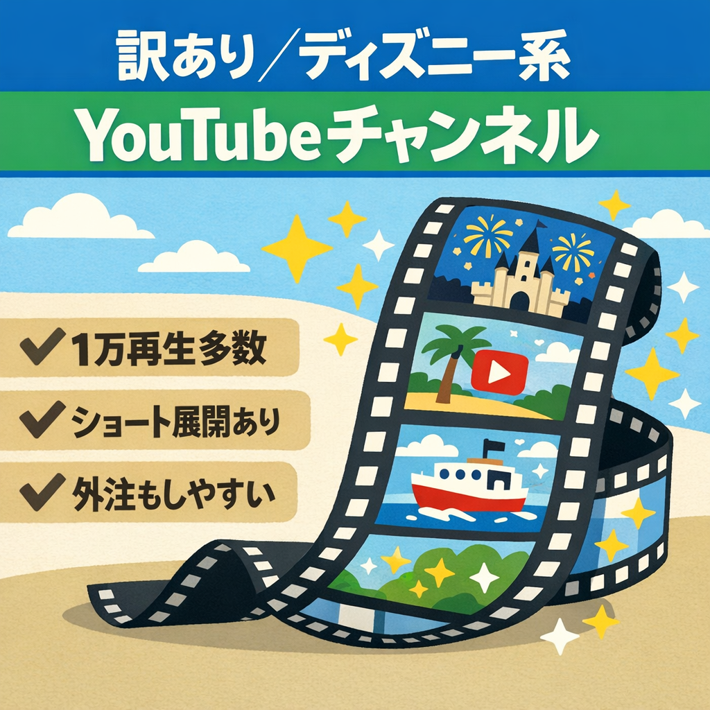 訳あり：【ディズニー】人気ジャンルのYouTubeチャンネル