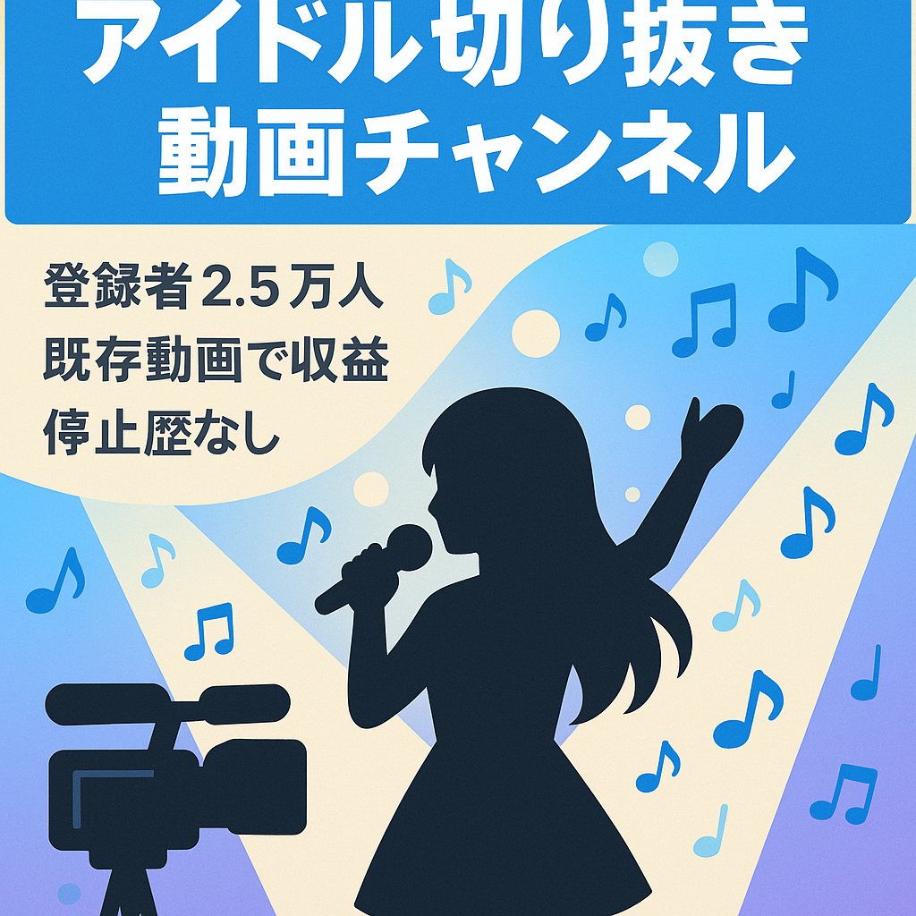 【チャンネル登録者25000人↑】アイドルの切り抜きチャンネル
