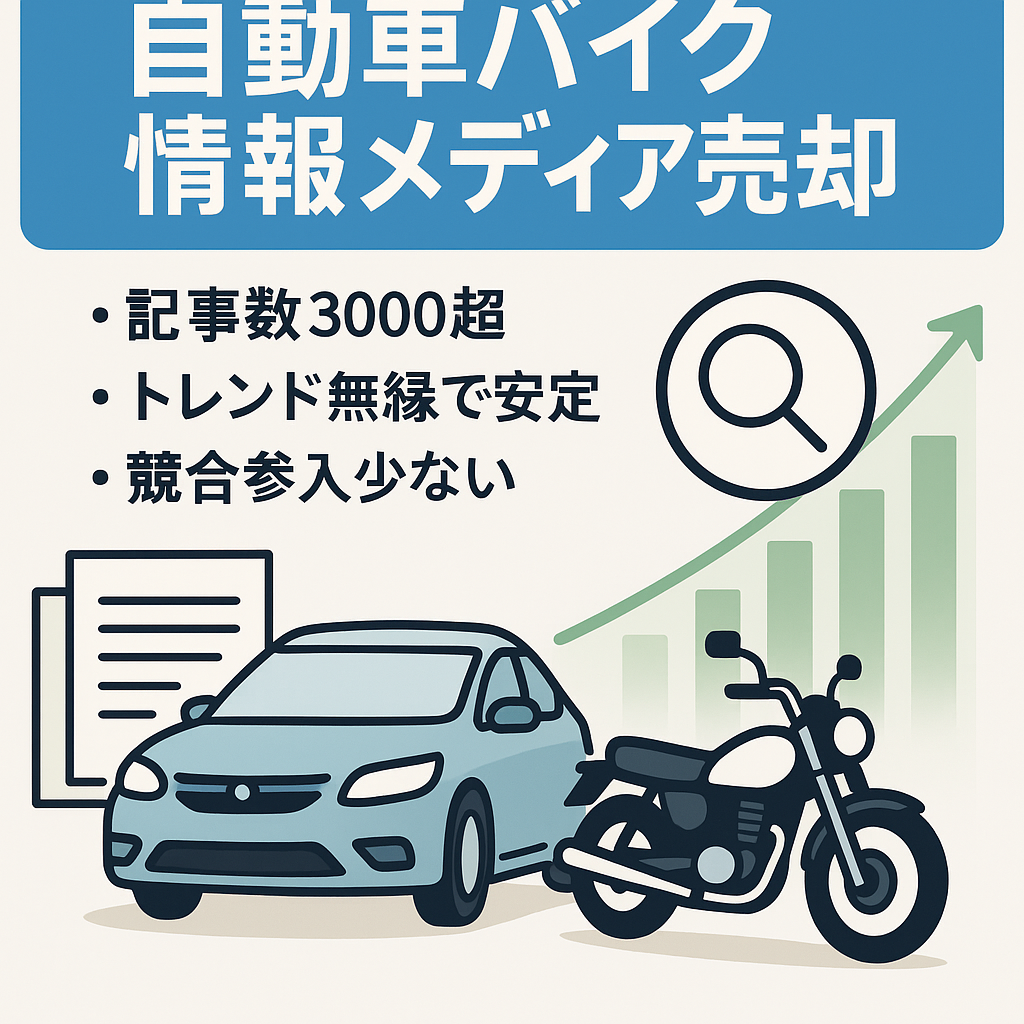 SEOで集客できている自動車・バイクに関連する情報メディア