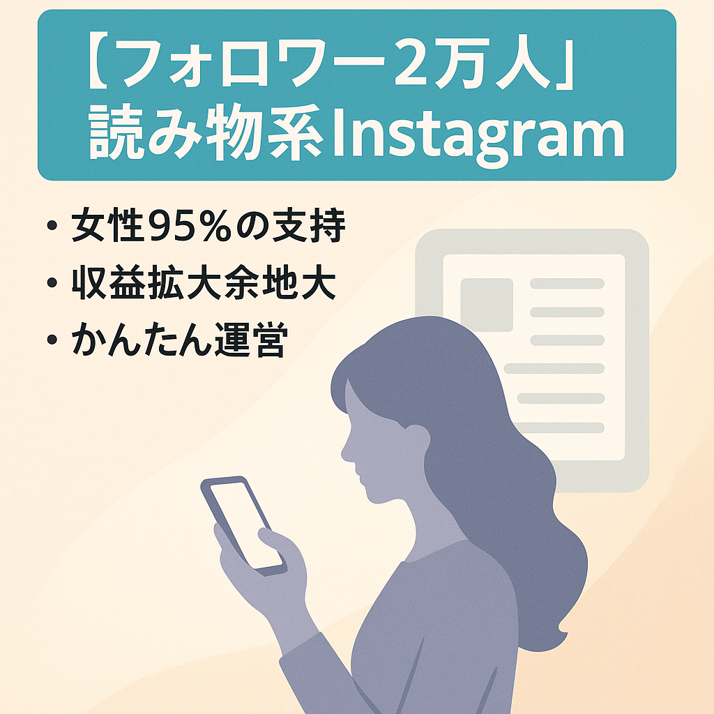 【フォロワー2万人】読み物系インスタアカウント