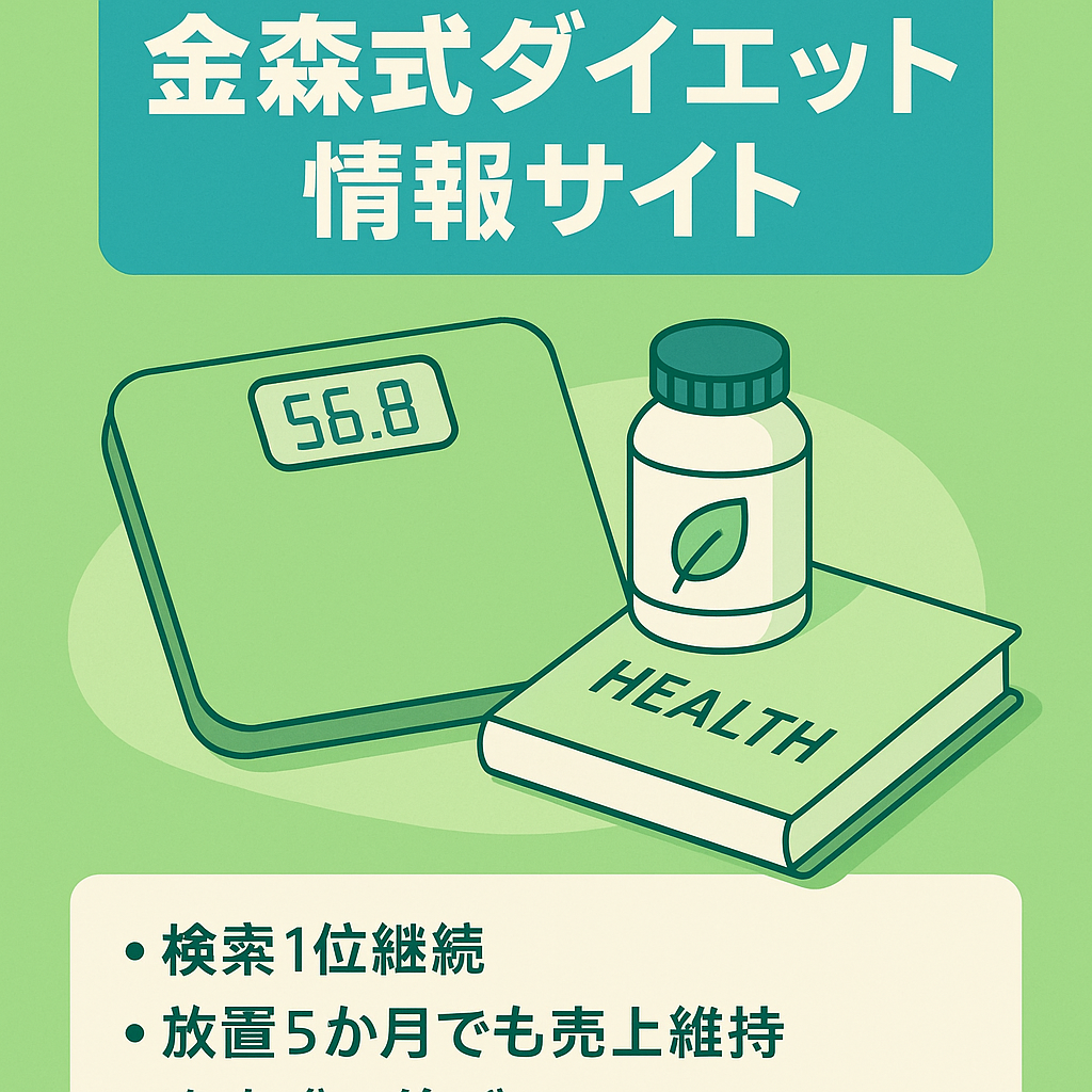 金森式ダイエット専門情報サイト　やり方、サプリ、食に関する情報を掲載！