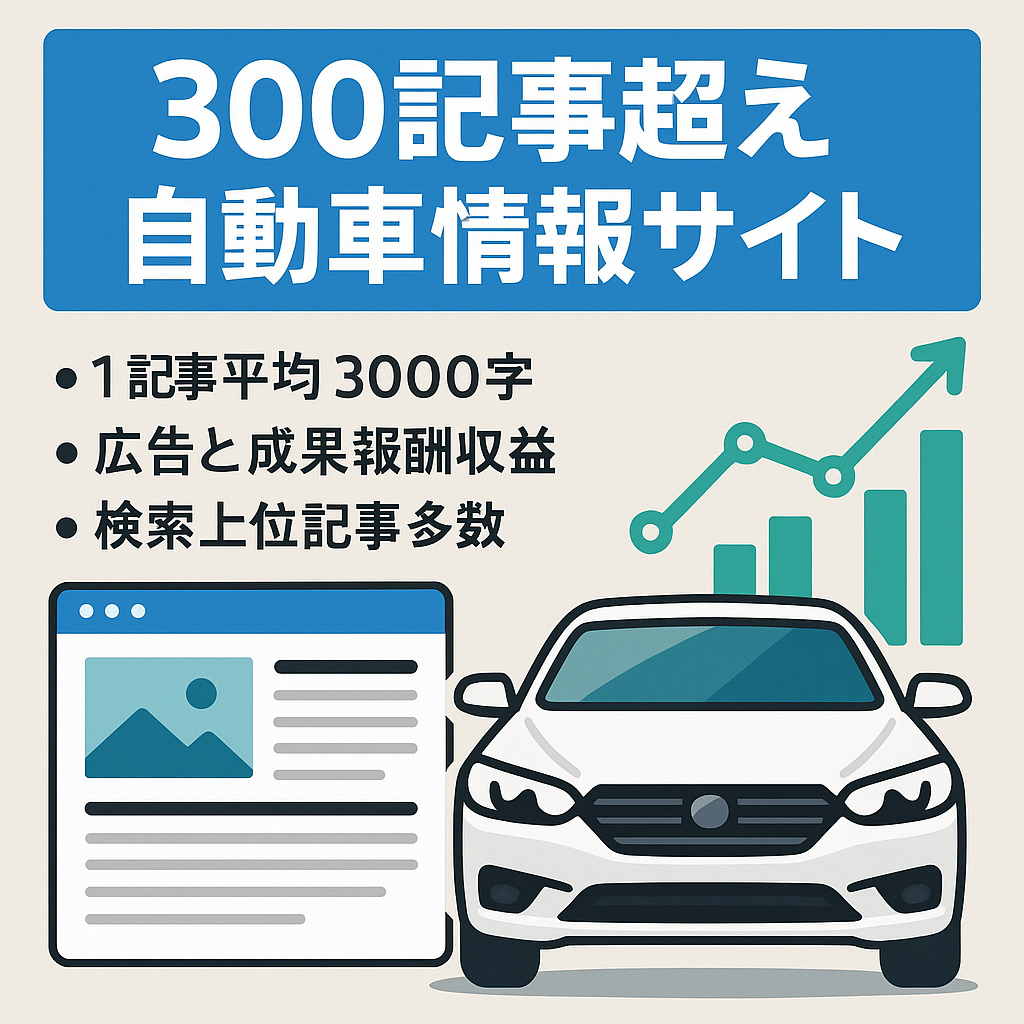 【300記事超え自動車情報サイト】新車、パーツレビュー・口コミ・値引き情報など