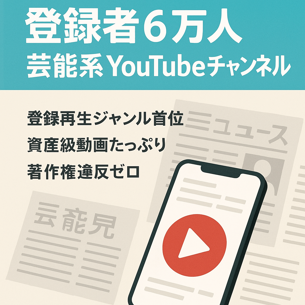 【売上100万超え月多数】登録者6万人越えのガルちゃん芸能系チャンネル【ジャンル最大規模】