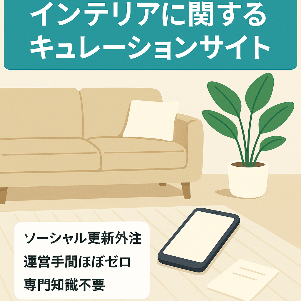 【値下げ交渉可能】インテリアに関するキュレーションサイト