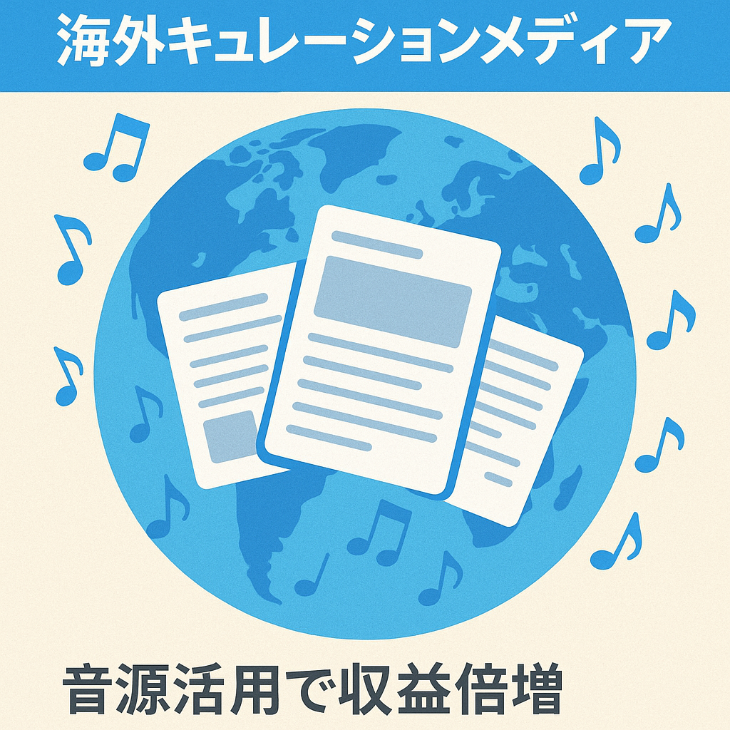【登録者15.8万人】音源収益も狙える海外キュレーションメディア【訳あり】