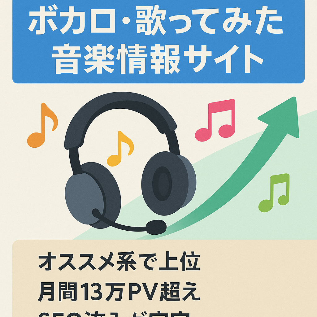 ボカロ・歌ってみたに関する音楽情報サイト